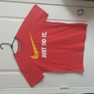 Mens Tshirt XXL Nike Red-Yellow